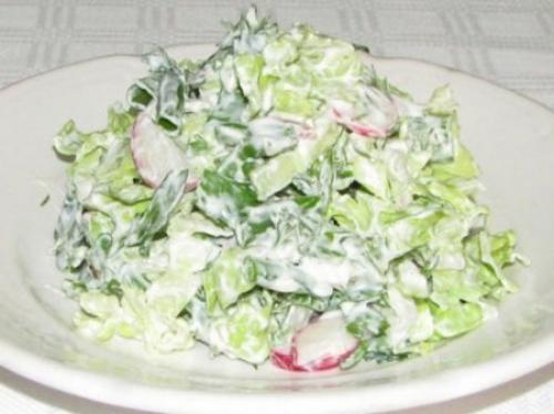 Салат Июньский.  Ингредиенты. 04