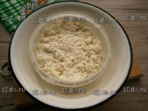 Рецепт домашней брынзы из коровьего молока. 04