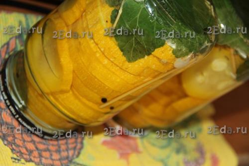 Кабачки, маринованные по-болгарски на зиму. 05 Кабачки, маринованные по-болгарски на зиму. 05