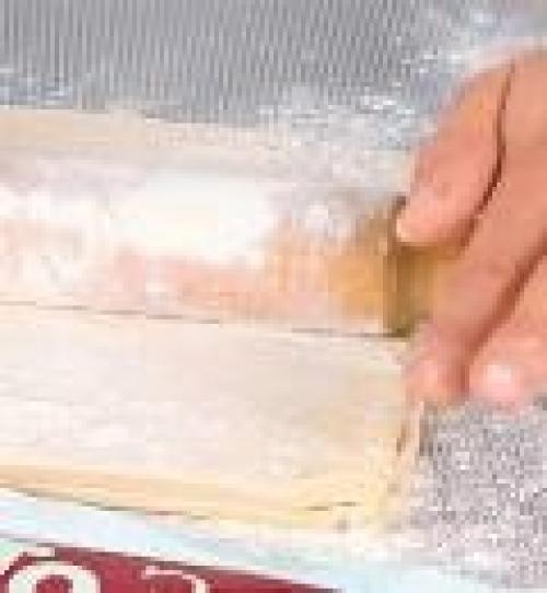 Пахлава из слоеного теста. 02