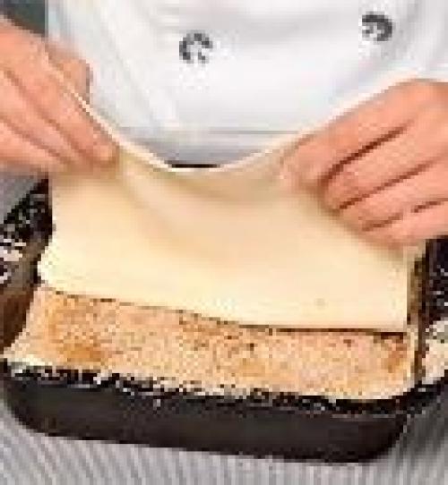 Пахлава из слоеного теста. 04