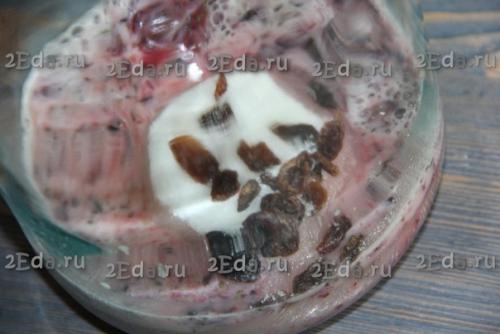 Квас из черной смородины. 04