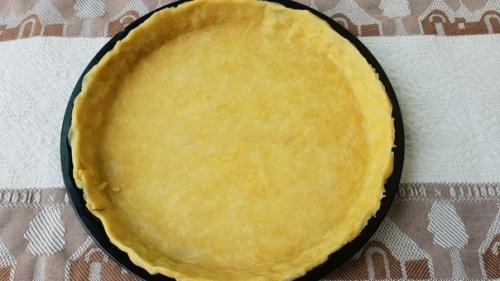 Пирог с малиной и сметанной заливкой. 01