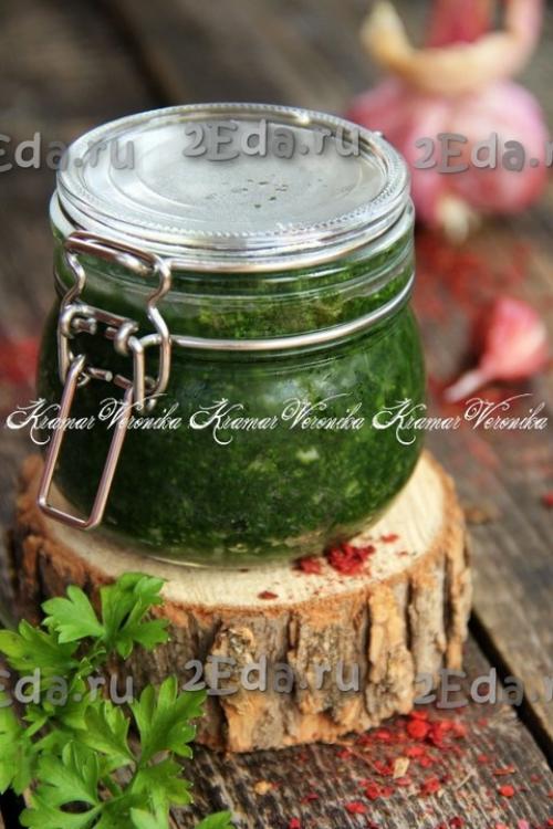 Укропный соус с чесноком на зиму. 07