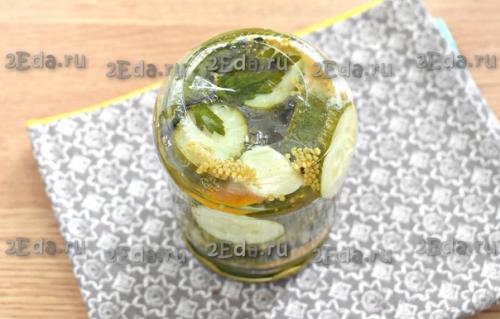 Огурцы с морковью и горчицей на зиму. 05 Огурцы с морковью и горчицей на зиму. 05