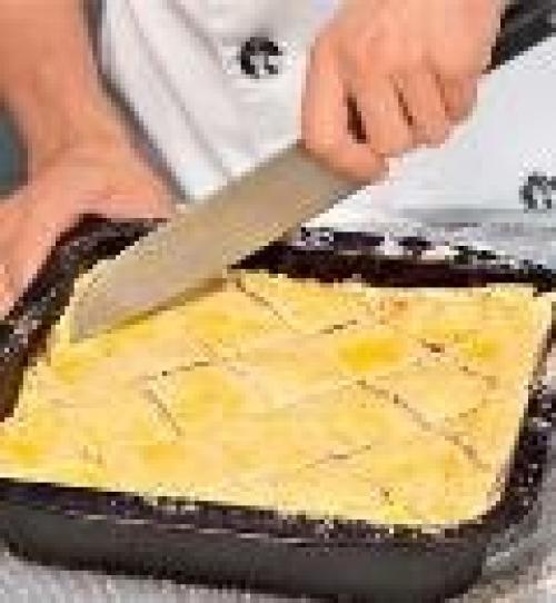 Пахлава из слоеного теста. 05