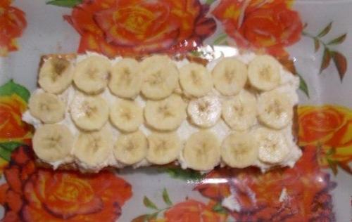 Творожный торт с печеньем. 03