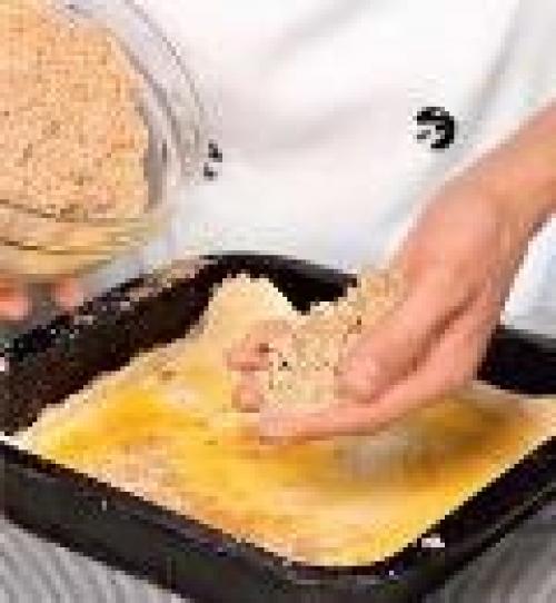 Пахлава из слоеного теста. 03