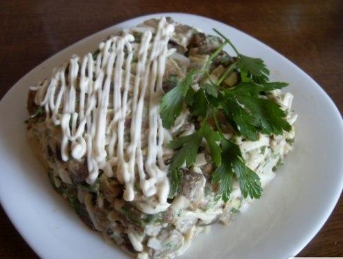 Шикарный салат из баклажанов. 05