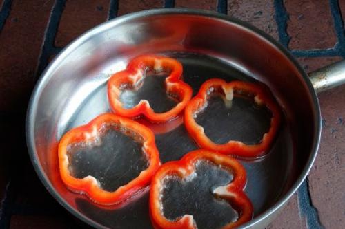 Кабачковые оладьи в болгарском перце. 05