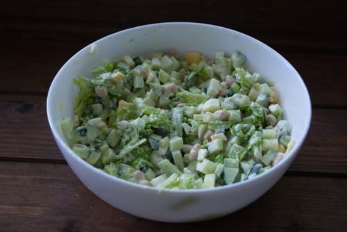 Салат Нур.  Ингредиенты: 05