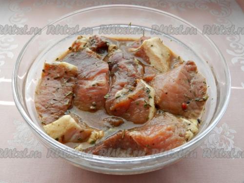 Cвинина с болгарским перцем на сковороде. 01 Cвинина с болгарским перцем на сковороде. 01