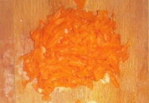 Салат Шпротка.  Ингредиенты. 04