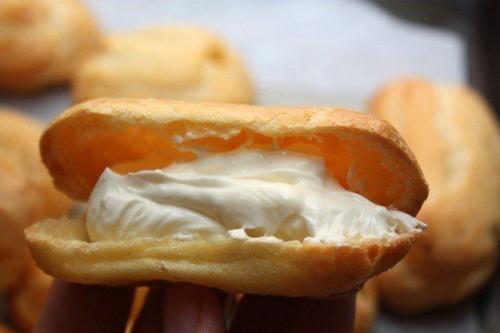 Эклеры со сливочным кремом! 05