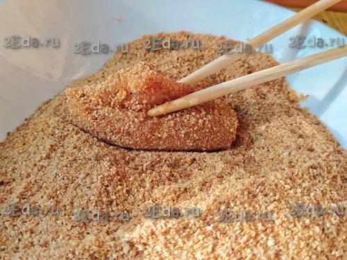 Куриные наггетсы в панировочных сухарях в духовке. 03 Куриные наггетсы в панировочных сухарях в духовке. 03