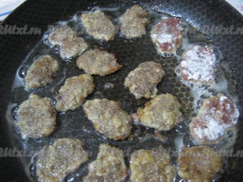 Отбивные из куриных сердечек. 07