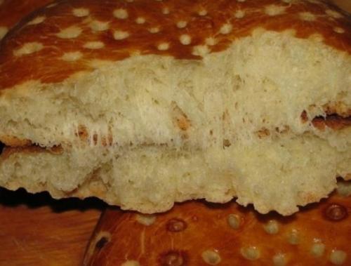 Сметанные лепешки.  Мне давно хотелось испечь сметанные лепёшки. 07