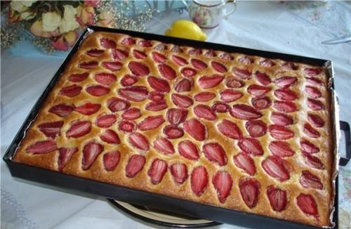 Пирог фруктовый … когда нет времени и особо средств Разгуляться!