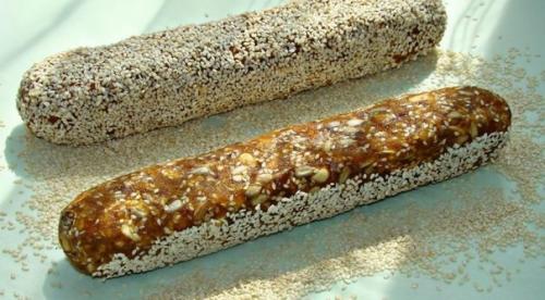 Финиковая колбаска. Вкусный и полезный десерт из сухофруктов. 03 Финиковая колбаска. Вкусный и полезный десерт из сухофруктов. 03