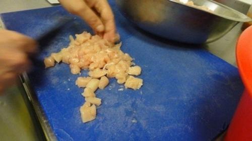 Куриные оладьи с сыром. 02