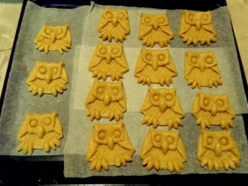 Печенье совы.  Это забавное печенье обязательно понравится детям! 07