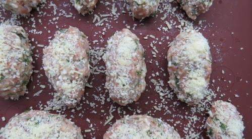 Куриные котлеты с плавленым сыром. 06 Куриные котлеты с плавленым сыром. 06