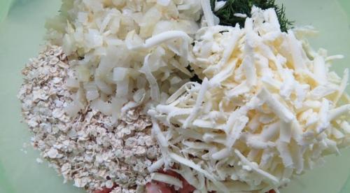 Куриные котлеты с плавленым сыром. 03 Куриные котлеты с плавленым сыром. 03