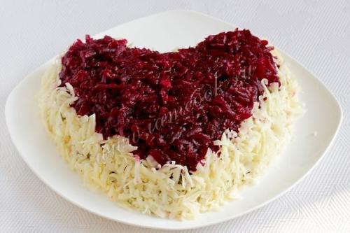 Салат Признание.  Ингредиенты. 04