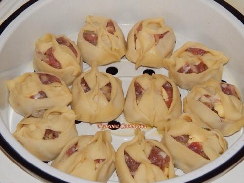 Манты в мультиварке. Для теста: 01 Манты в мультиварке. Для теста: 01