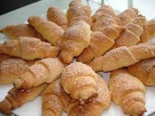 Нежные, мягкие и вкусные творожные рогалики. 03 Нежные, мягкие и вкусные творожные рогалики. 03