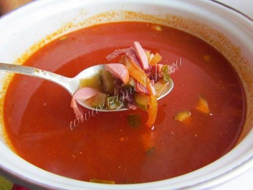 Солянка с колбасой и курицей. 08 Солянка с колбасой и курицей. 08