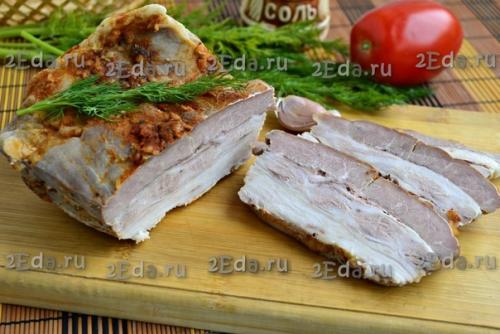 Отварная свиная грудинка. 06 Отварная свиная грудинка. 06