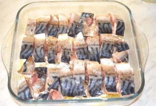 Картофельная запеканка со скумбрией. 03