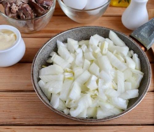 Слоеный салатик Печёнкин. 02 Слоеный салатик Печёнкин. 02