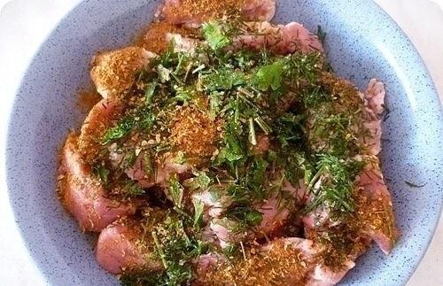 Мясо по-грузински со сметаной. 03 Мясо по-грузински со сметаной. 03