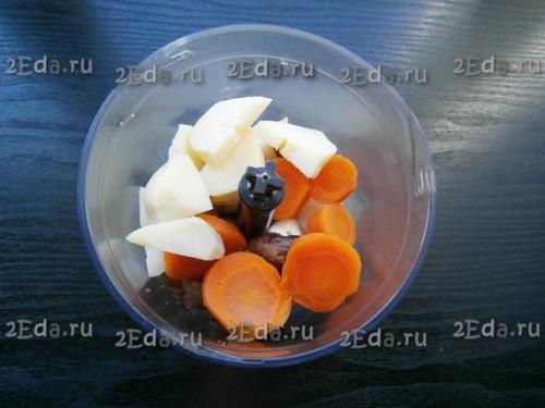 Паштет из селедки с плавленным сыром. 02