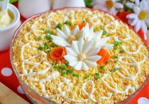 Слоеный салатик Печёнкин. Слоеный салатик Печёнкин.