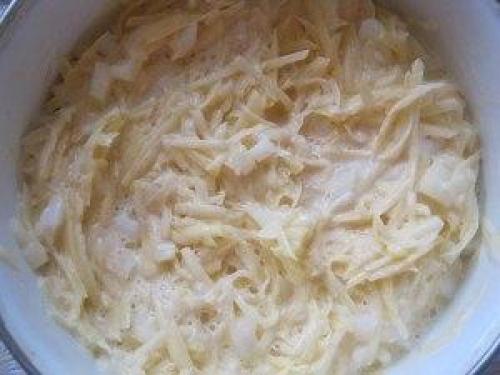 Курица, запеченная под тертым картофелем. 04 Курица, запеченная под тертым картофелем. 04