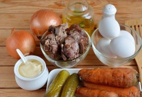 Слоеный салатик Печёнкин. 01 Слоеный салатик Печёнкин. 01