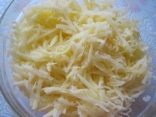 Курица, запеченная под тертым картофелем. 03 Курица, запеченная под тертым картофелем. 03