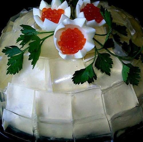 Салат Хрустальный.  Отличная идея на новый год! 01