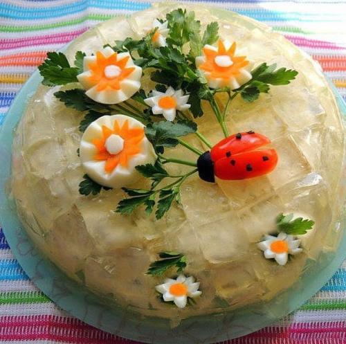 Салат Хрустальный.  Отличная идея на новый год! 02