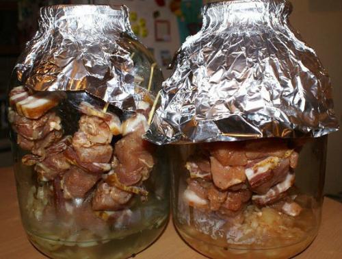 Мы готовим дома шашлык в банке. 02 Мы готовим дома шашлык в банке. 02