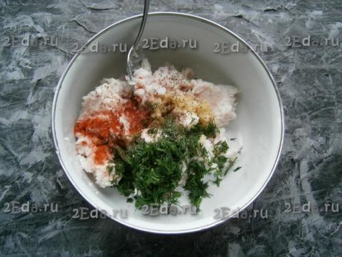 Паштет из сала с чесноком и зеленью. 03 Паштет из сала с чесноком и зеленью. 03