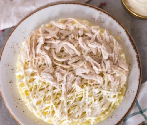 Салат Новогодние Часы. 02