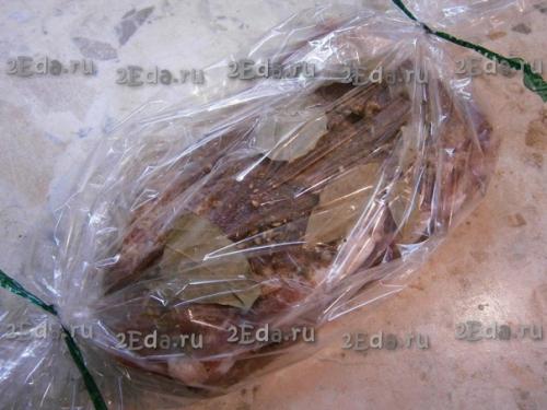 Свиная грудинка в мультиварке. 04 Свиная грудинка в мультиварке. 04