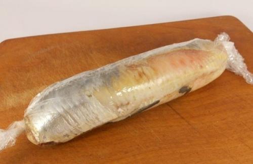 Закусочный рулет из сельди. 06 Закусочный рулет из сельди. 06