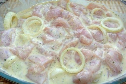 Куриные шашлычки с овощами в духовке. 03 Куриные шашлычки с овощами в духовке. 03