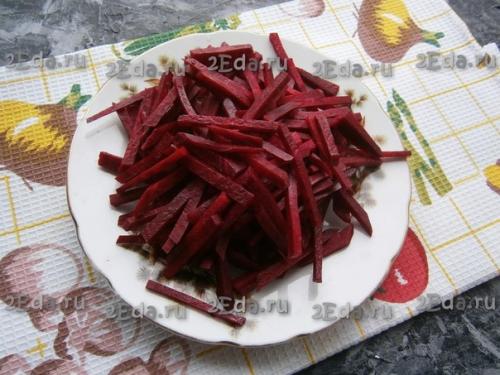 Свекла, тушеная в сметане. 01 Свекла, тушеная в сметане. 01