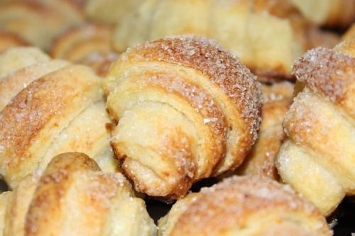 Нежные, мягкие и вкусные творожные рогалики. 01 Нежные, мягкие и вкусные творожные рогалики. 01